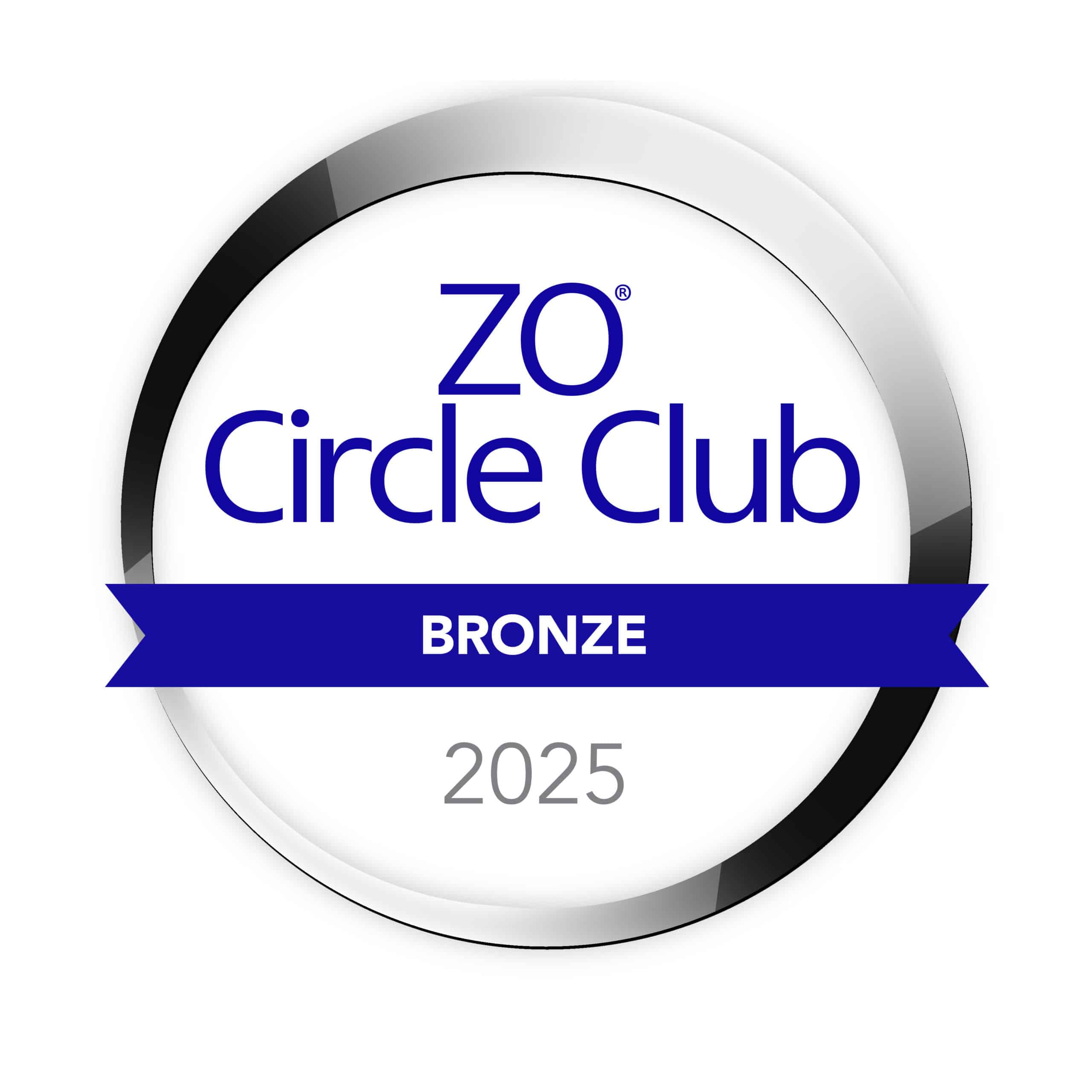 ZO circle club badge